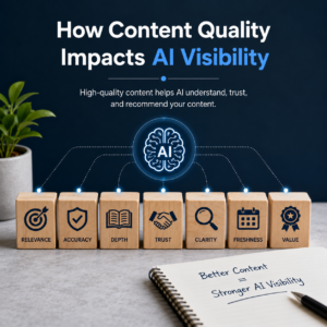 Why AI Visibility prefers high-quality content